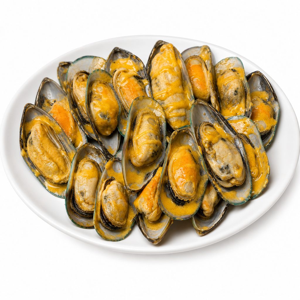 1/2 LB Mussels.