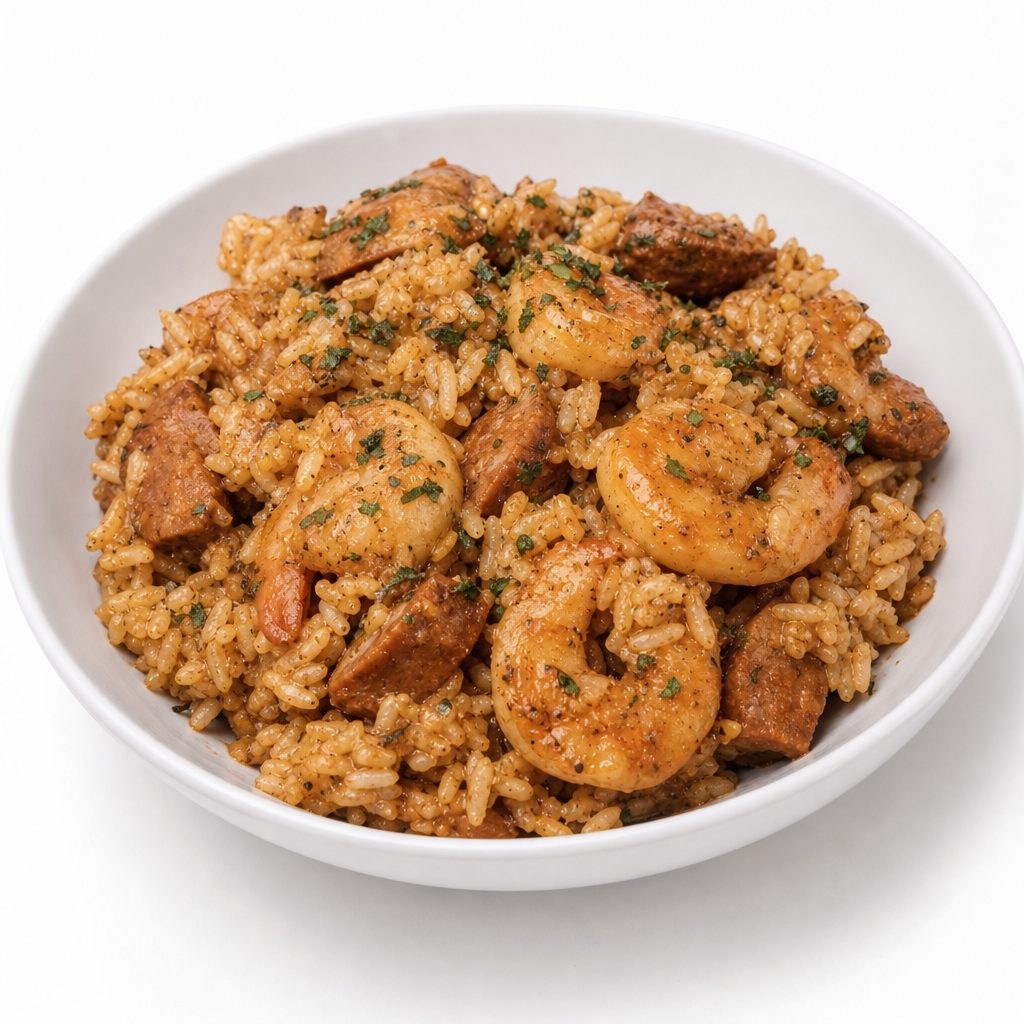 Shrimp Jambalaya.
