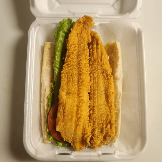 Fish Po'Boy.