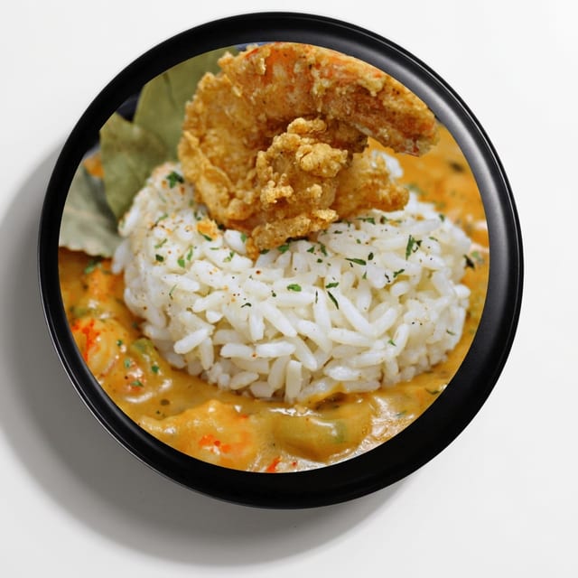 Crawfish & Shrimp Etouffee.