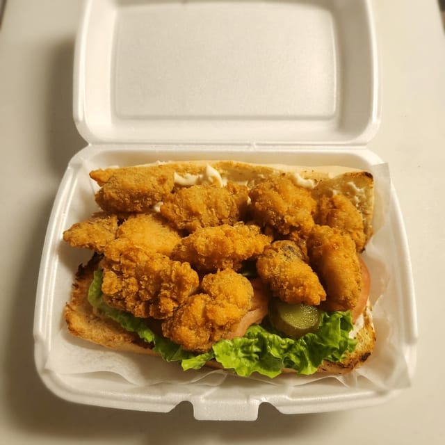 Oyster Po'Boy.
