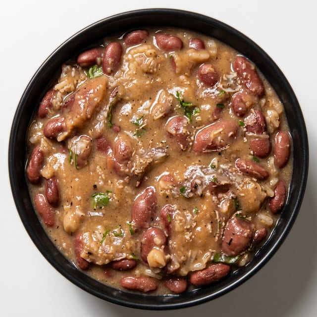 Medium Red Beans & Rice.