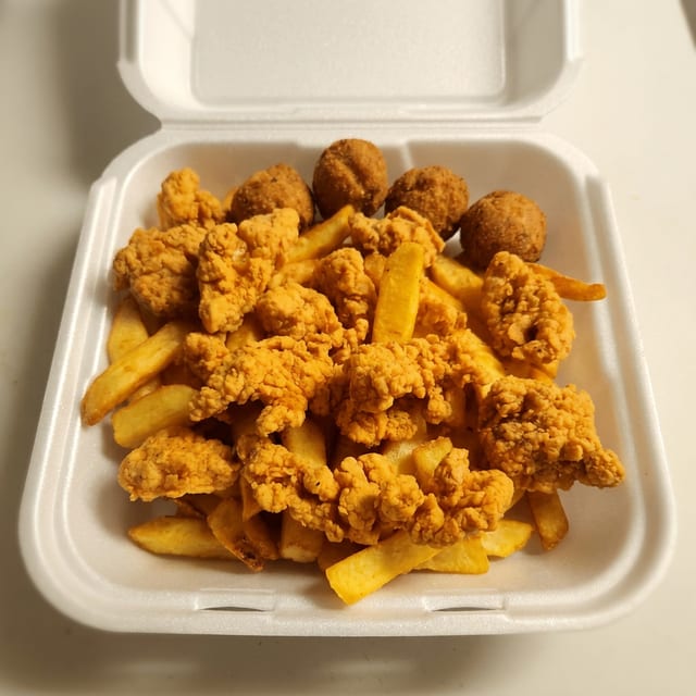 Side of Fried Oysters.
